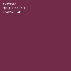 #722C47 - Tawny Port Color Image
